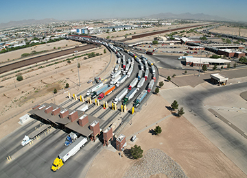 Ysleta aerial photo