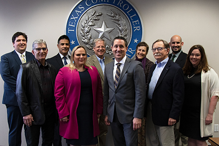 Photo of members of the Texas Opioid Abatement Fund Council