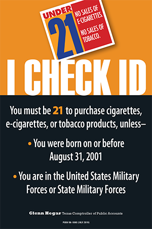 I check ID register sticker