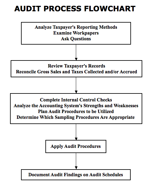 audit process flowchart